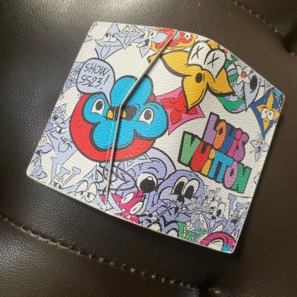 Louis Vuitton Colorful Cartoon Wallet - Picture 2 of 7